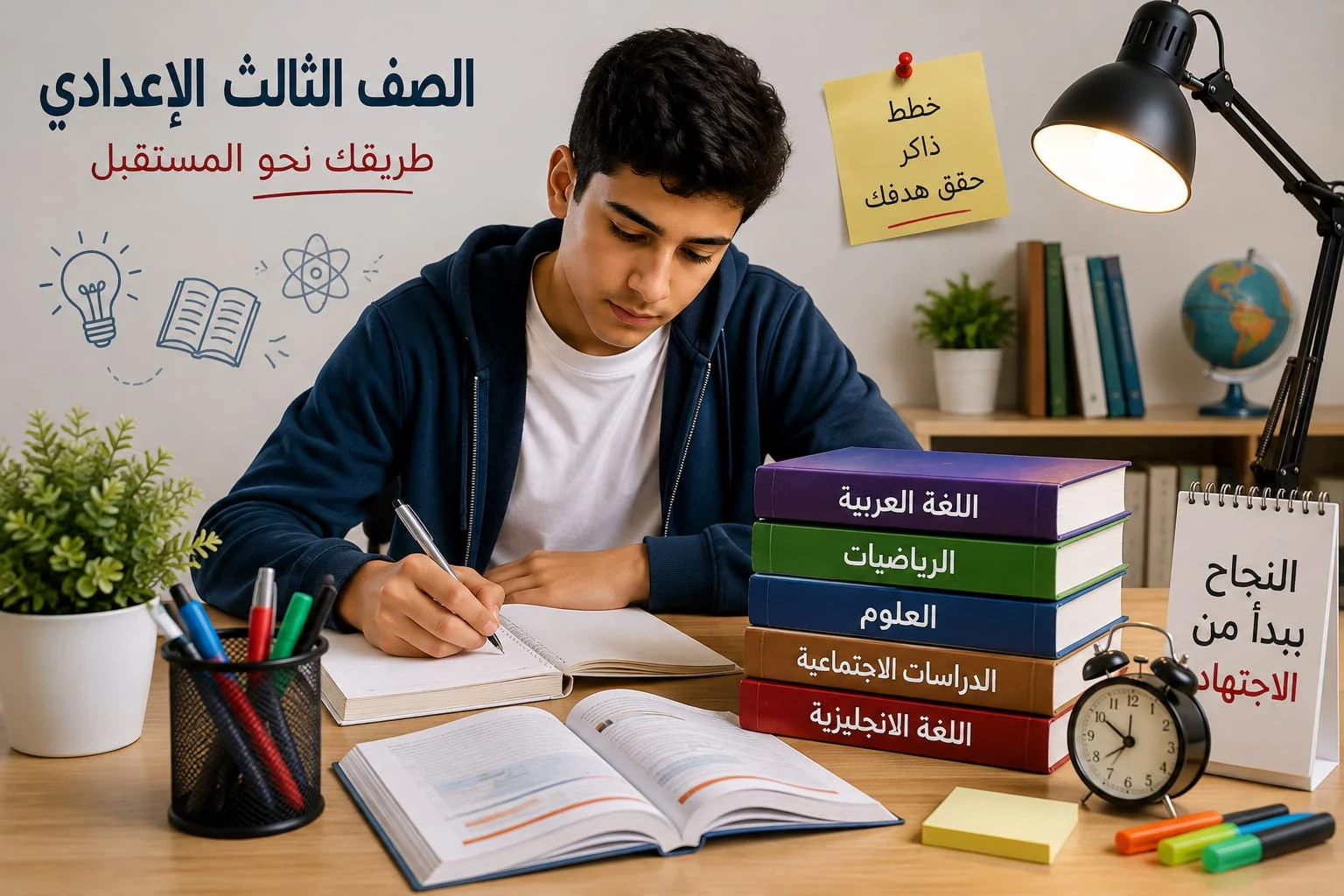 image about تحميل جميع كتب الصف الثالث الإعدادي 2027 PDF المنهج الجديد برابط مباشر