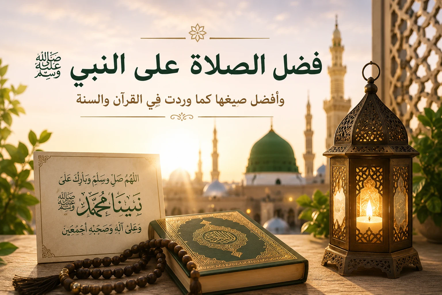 image about فضل الصلاة على النبي ﷺ وأفضل صيغها الصحيحة كما وردت في السنة