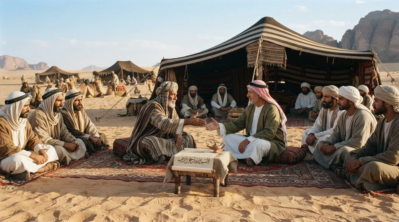 image about ذكاء النبي القيادي في غزوة الأبواء: أول غزوة في التاريخ الإسلامي