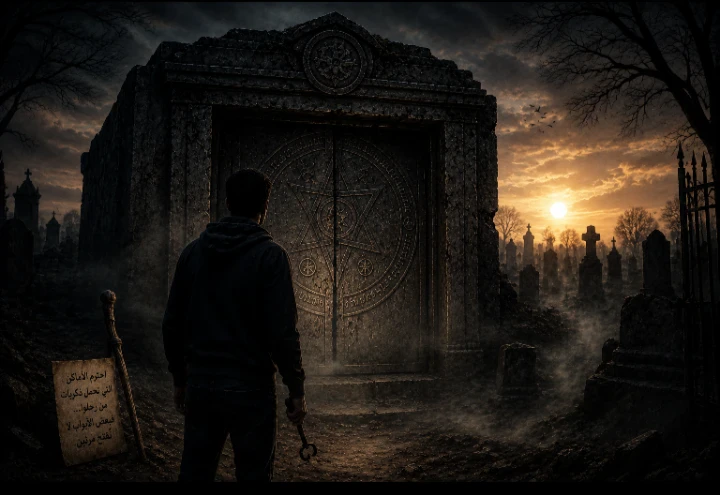 image about زائر المقابر بعد منتصف الليل 