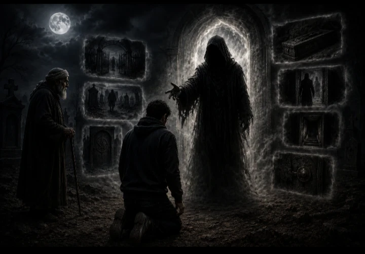 image about زائر المقابر بعد منتصف الليل 