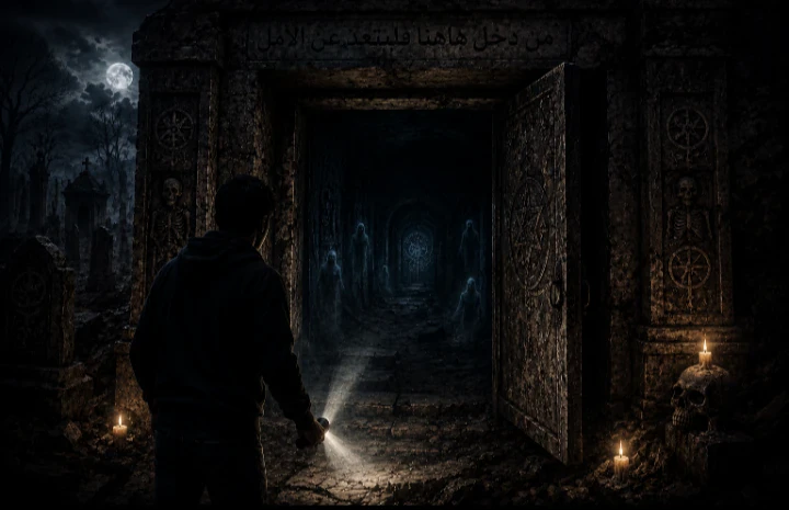 image about زائر المقابر بعد منتصف الليل 