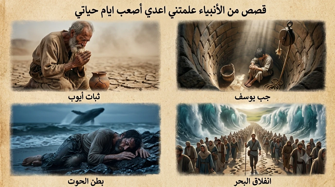 image about صنعة الصبر: كيف علمتني قصص الأنبياء العبور من عتمة الأيام؟