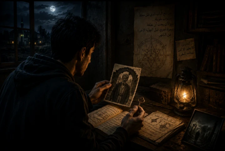 image about زائر المقابر بعد منتصف الليل 