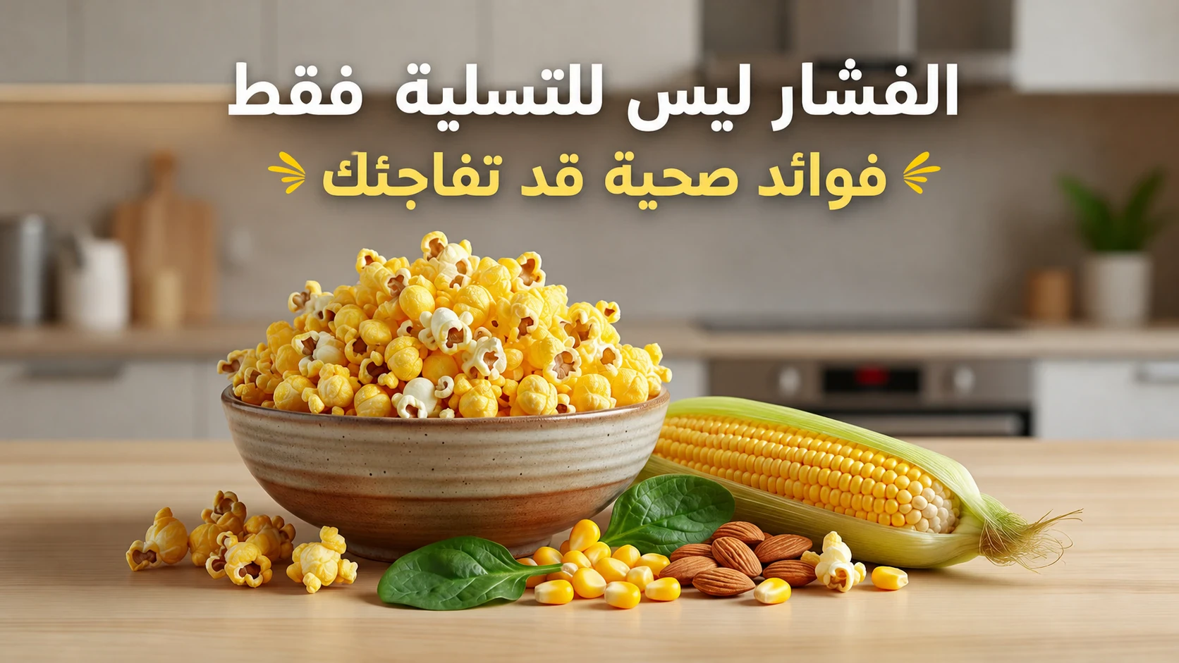 image about الفشار ليس للتسلية فقط.. فوائد صحية قد تجعله خيارًا ذكيًا في نظامك الغذائي