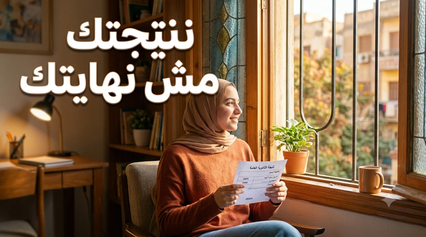 image about نتيجة الثانوية مش نهاية الدنيا... دي بداية جديدة ليك