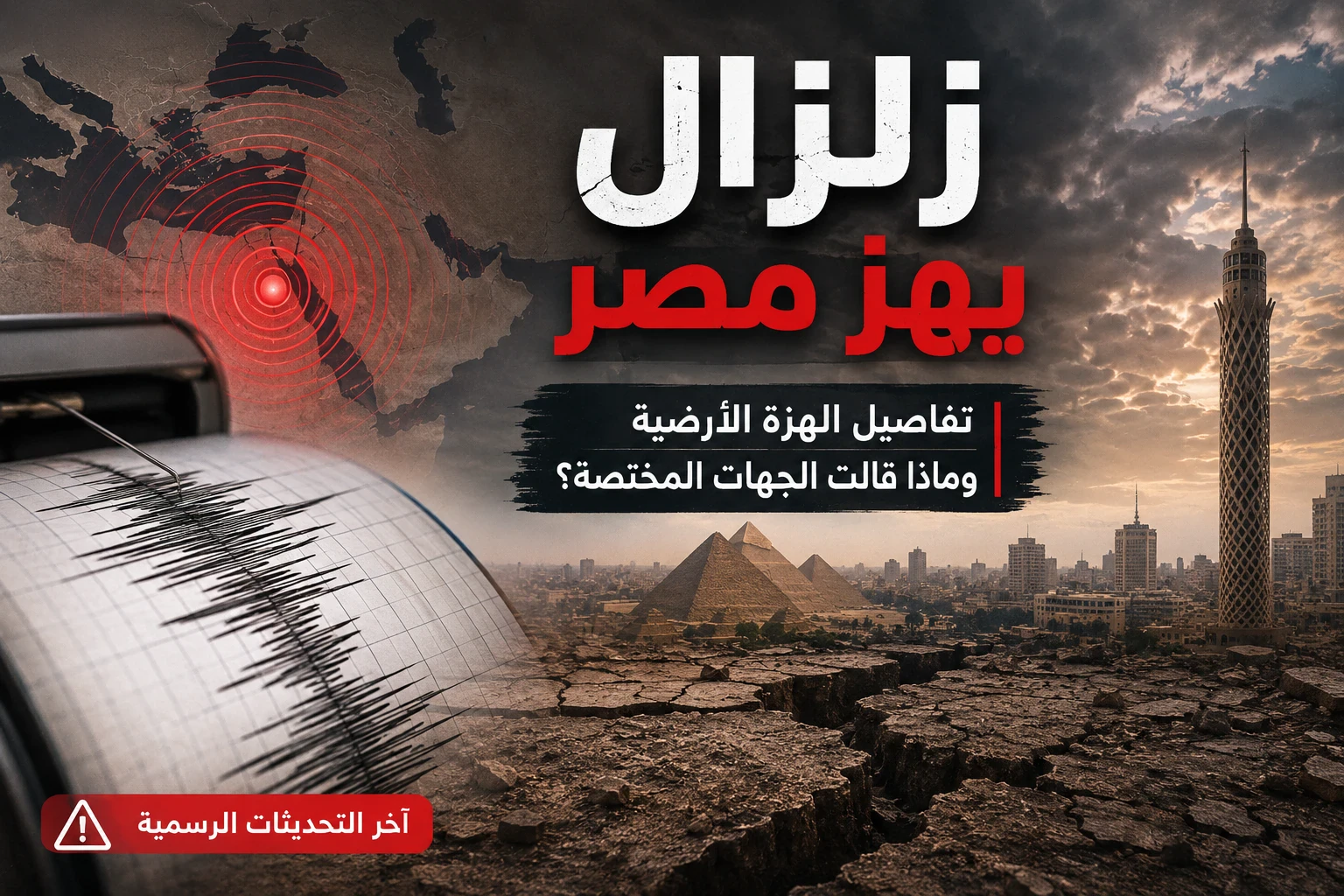 image about زلزال يوقظ المصريين فجرًا.. هزة أرضية بقوة 5.7 ريختر تثير القلق وتحرك الجهات المختصة