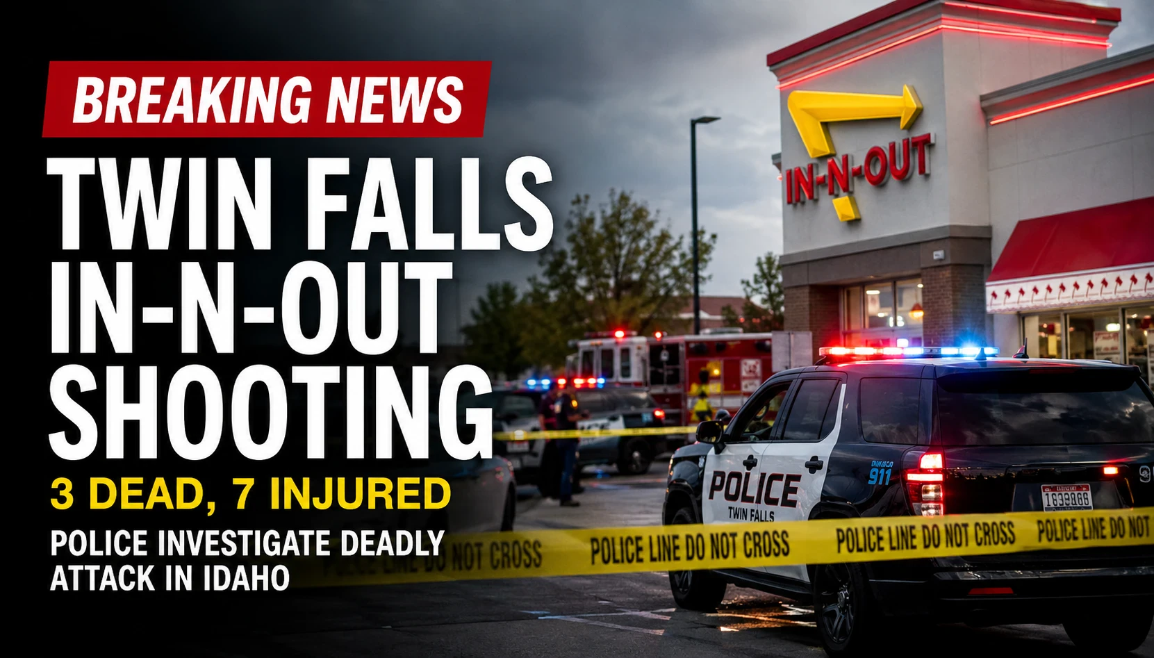 image about Twin Falls In-N-Out Shooting: 3 Dead and 7 Injured as Police Investigate Deadly Idaho Attack