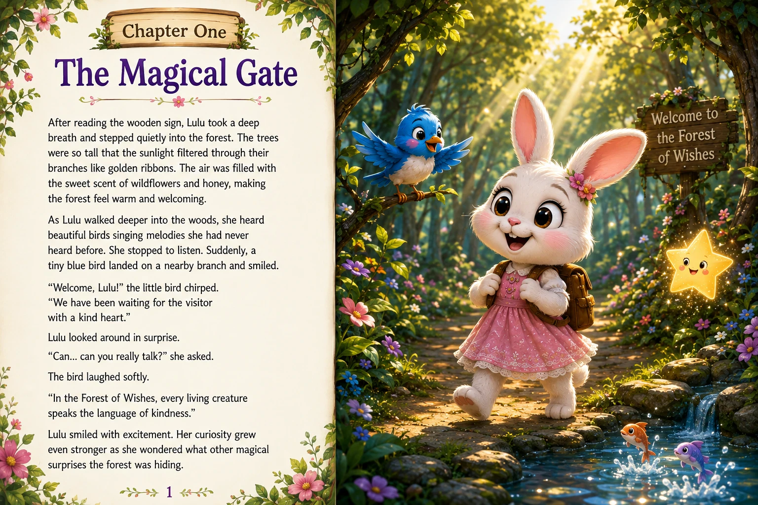 image about Lulu and the Forest of Wishes