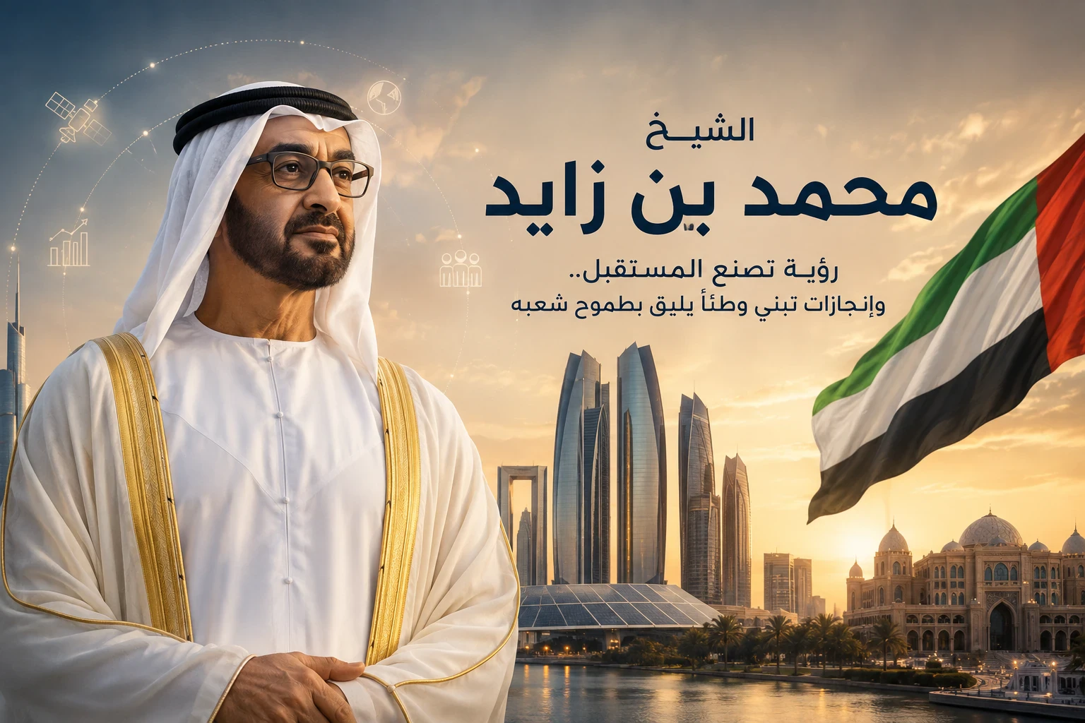 image about الشيخ محمد بن زايد.. قائد صنع رؤية للمستقبل قبل أن يصنعها الزمن