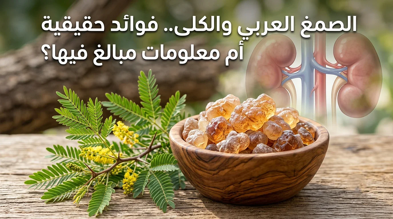 image about الصمغ العربي وصحة الكلى.. هل يدعم وظائفها أم تنتشر حوله معلومات مبالغ فيها؟