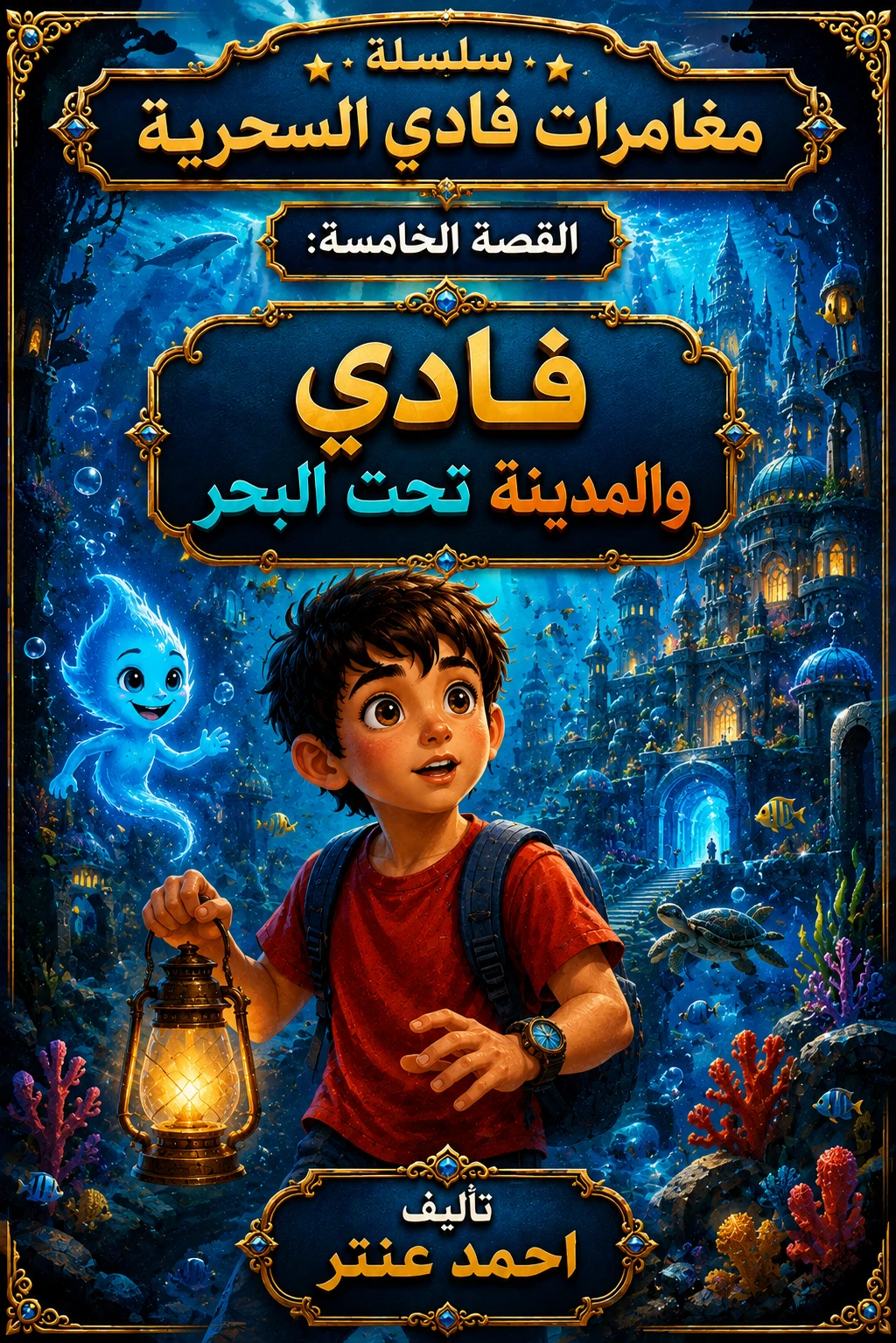 image about سلسلة⭐ مغامرات فادي السحرية⭐ القصة الخامسة: فادي والمدينة تحت البحر