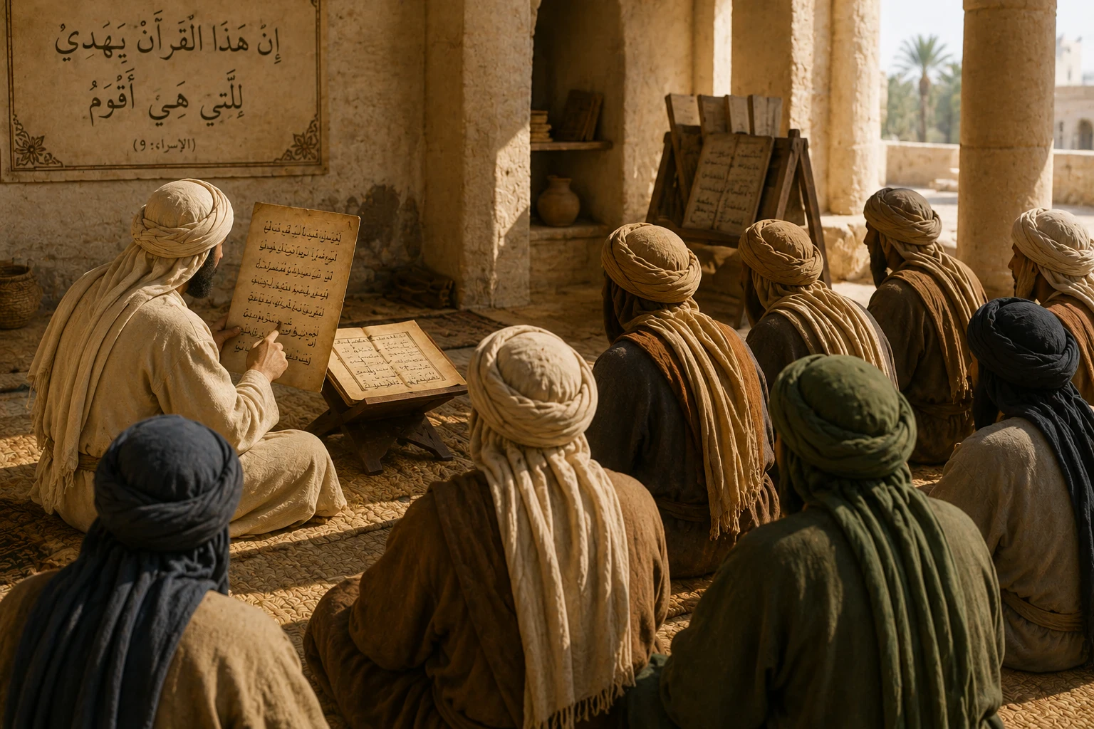 image about  الصحابة رضي اللَّه عنهم الذين حملوا النور للعالم
