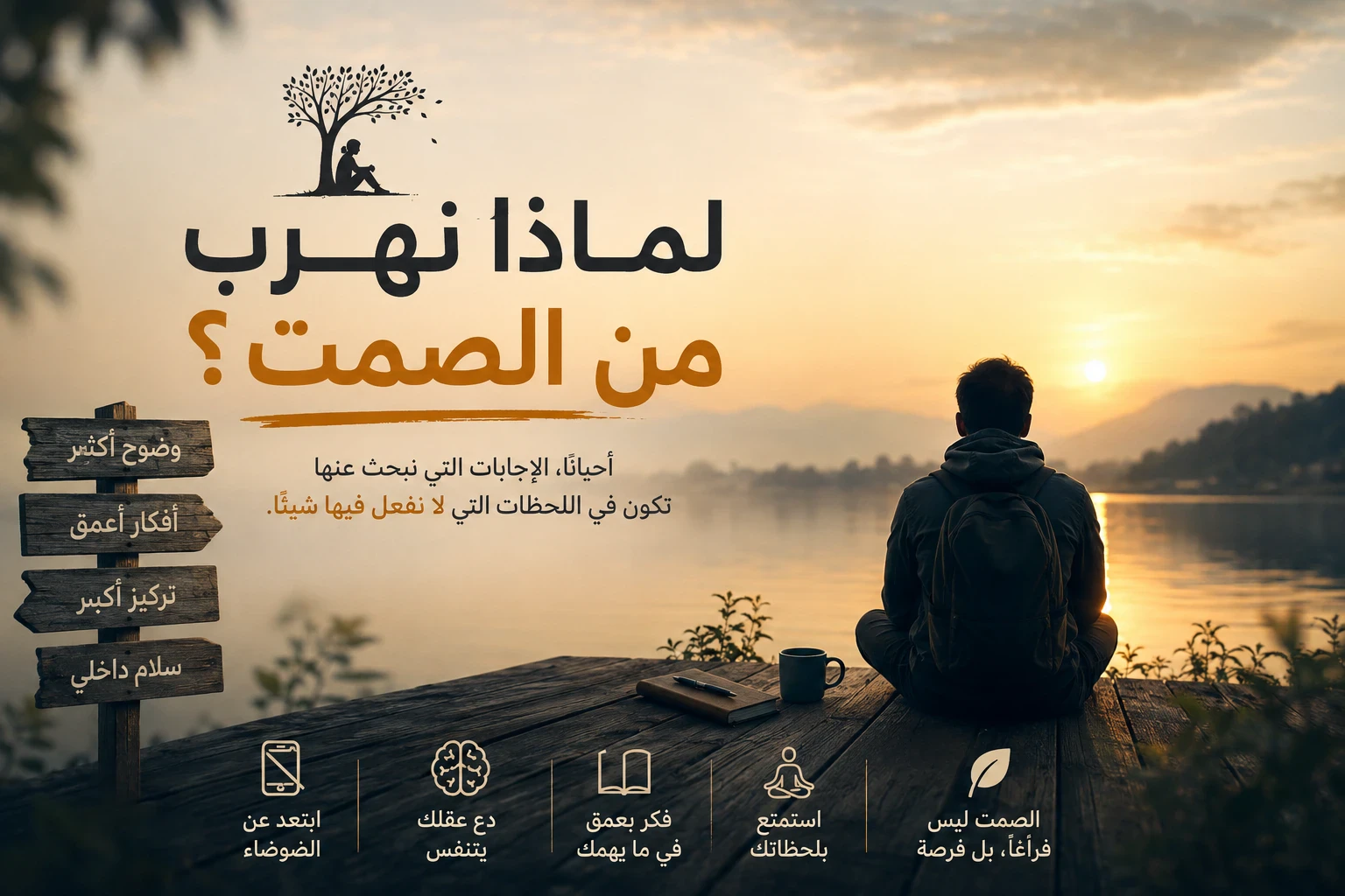 image about لماذا نهرب من الصمت؟