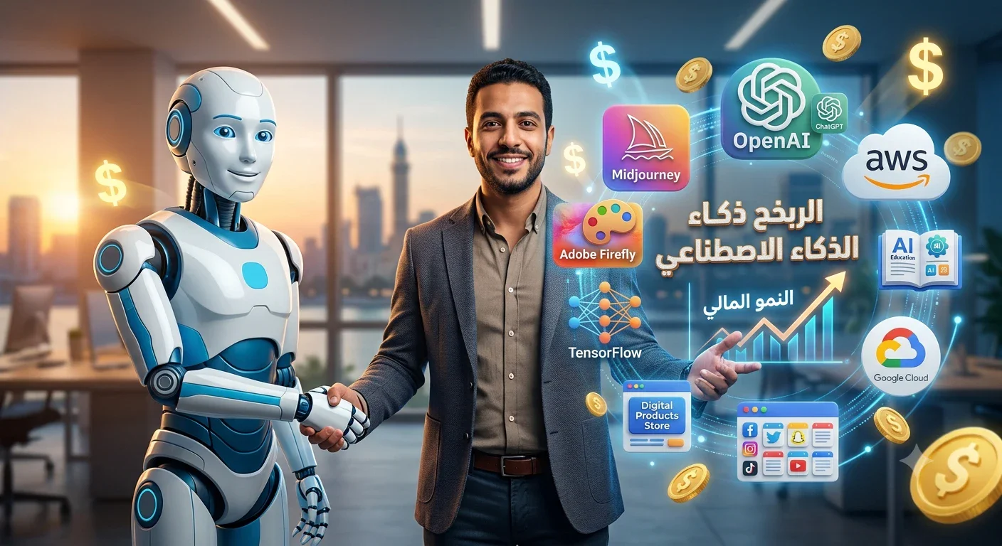 image about الربح من الذكاء الاصطناعي: السر الذي لا يخبرك به أحد لتحقيق دخل شهري حقيقي