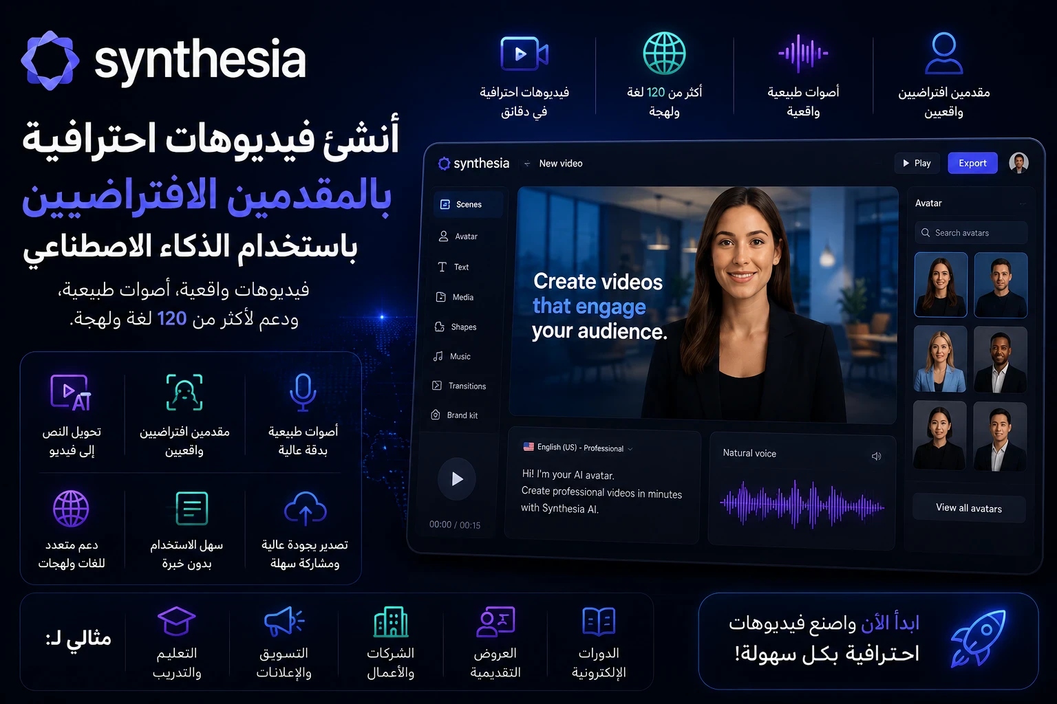 image about أفضل 10 أدوات ذكاء اصطناعي في 2026 لإنشاء الفيديوهات والصور وزيادة إنتاجيتك