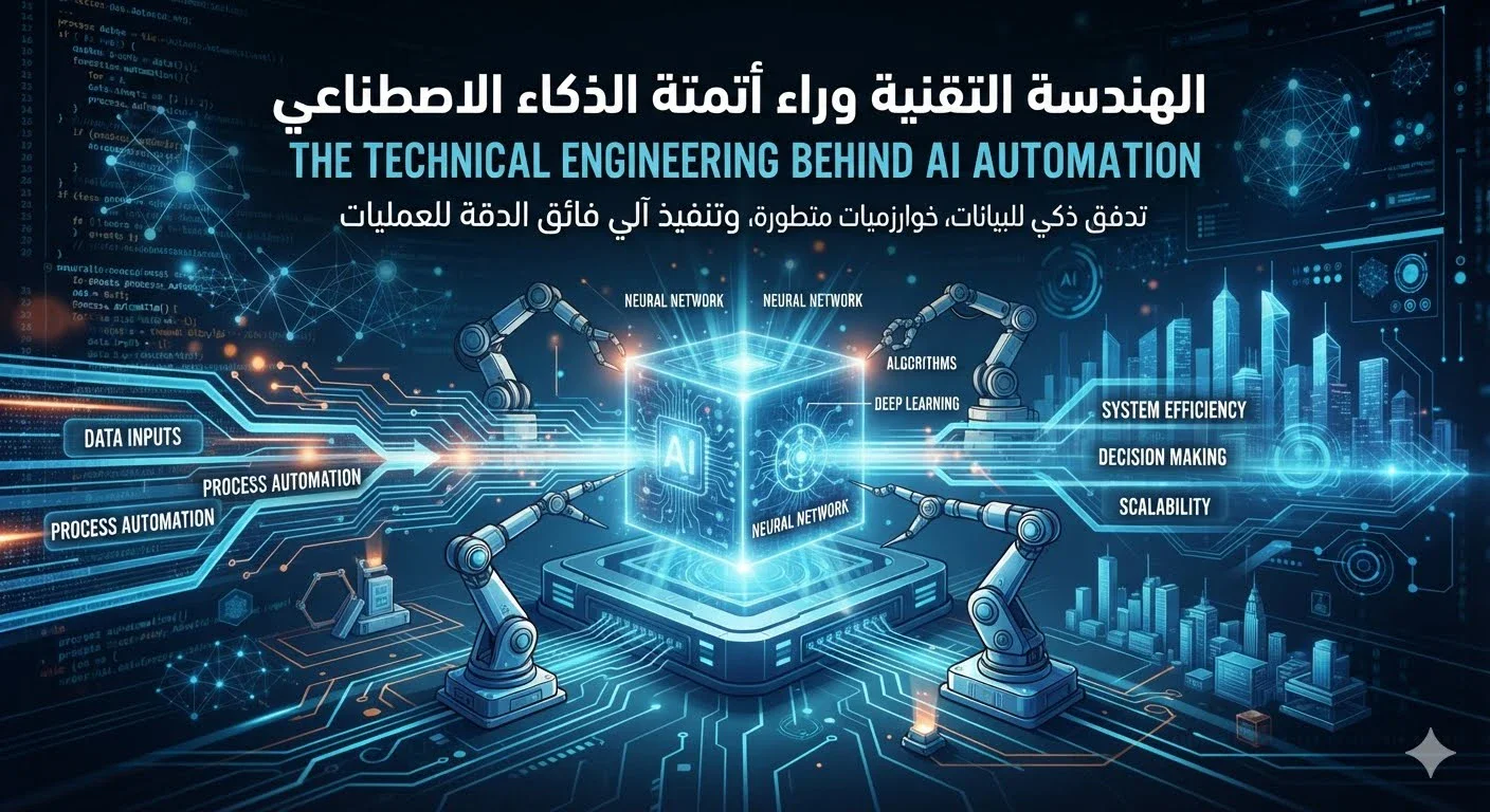 image about تحمل الهندسة التقنية وراء أتمتة الذكاء الاصطناعي AI Automation