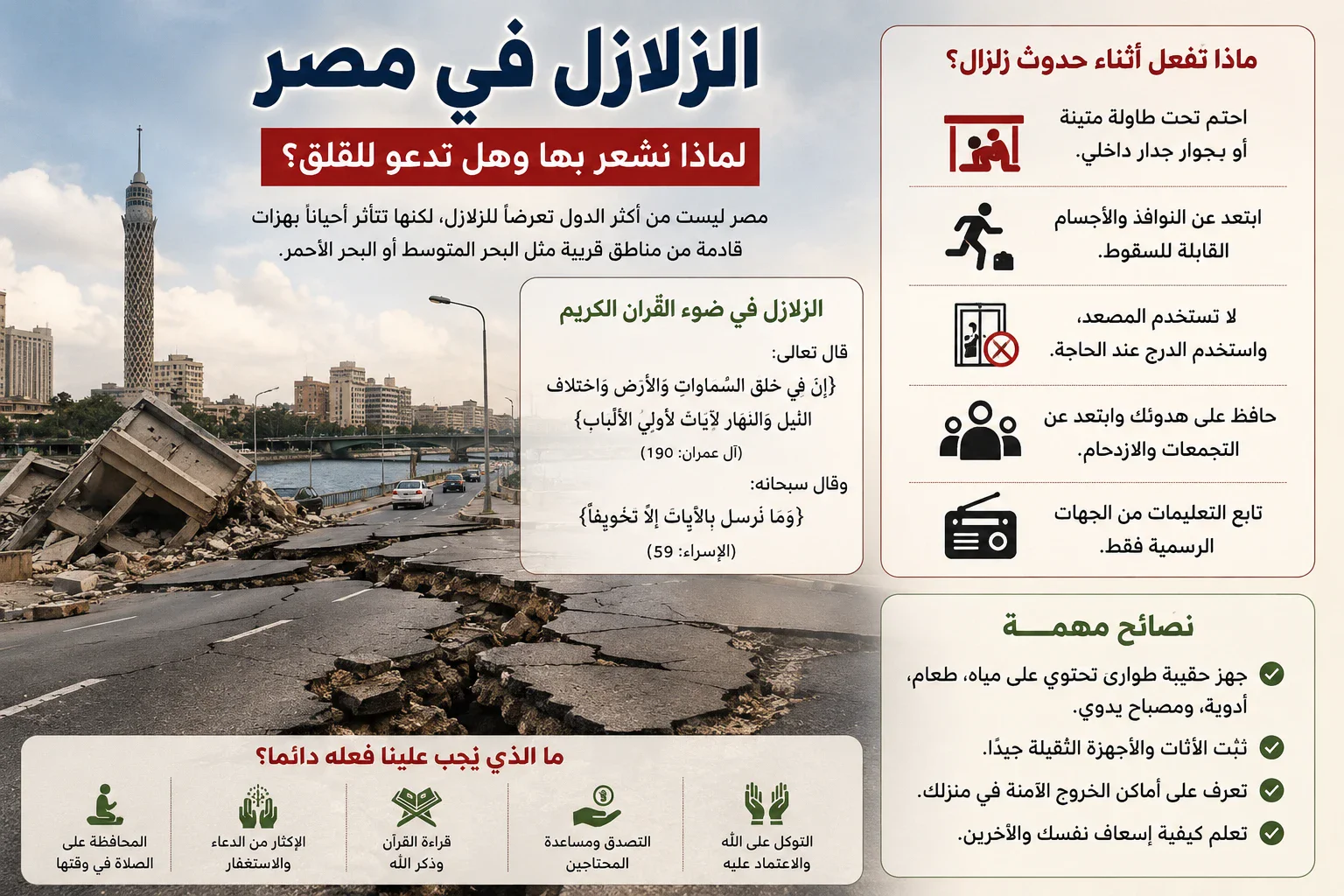 image about الزلازل في مصر.. لماذا نشعر بها وهل تدعو للقلق؟