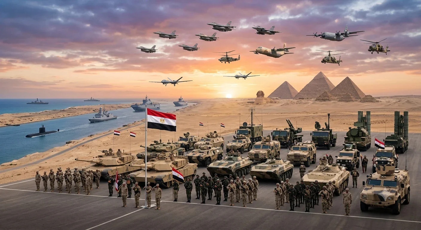 image about The Strength of Egypt's Armed Forces: A Pillar of National Security and Regional Stability