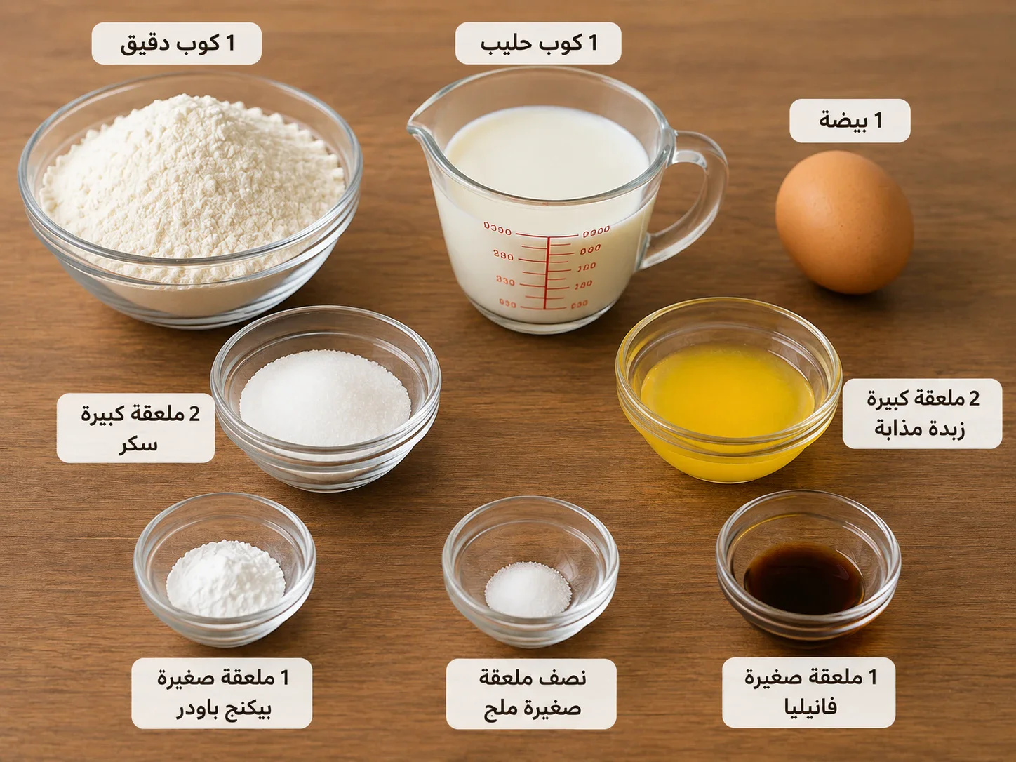 image about طريقه عمل البان كيك