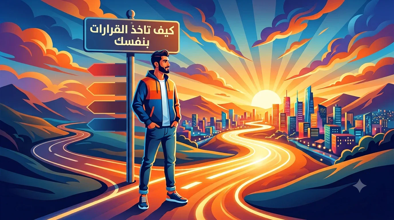 image about أفضل 10 خطوات لتخاذ القرارات بنفسك