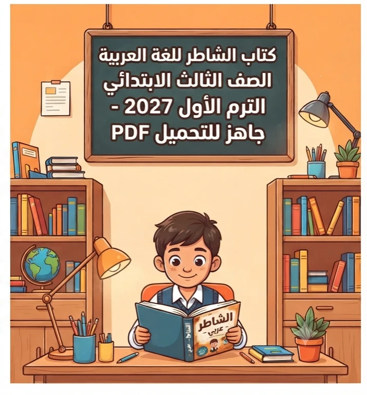 image about 📥 تحميل كتاب الشاطر لغة عربية الصف الثالث الابتدائي الترم الأول 2027 PDF | أحدث إصدار بجودة عالية