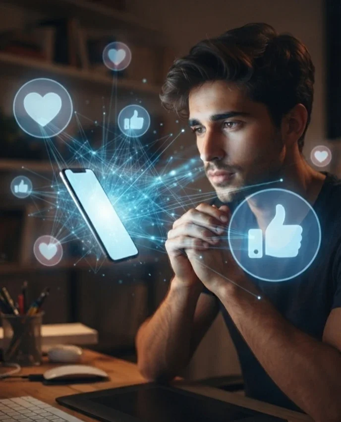 image about الذات الرقمية: هل نحن ما ننشره أم ما نعيشه؟