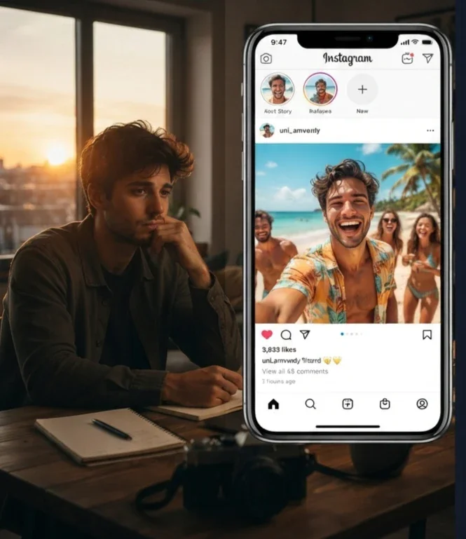 image about الذات الرقمية: هل نحن ما ننشره أم ما نعيشه؟