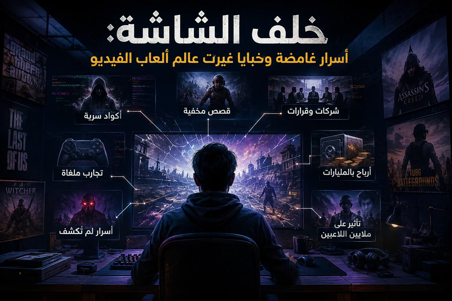 image about خلف الشاشة: أسرار غامضة وخبايا غيرت عالم ألعاب الفيديو