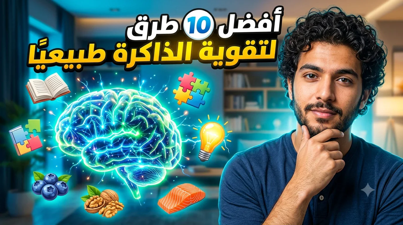 image about  أفضل 10 طرق لتقوية الذاكرة بشكل طبيعي