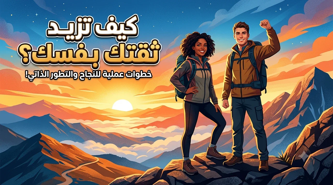 image about أفضل 10 خطوات لزيادة الثقة بالنفس