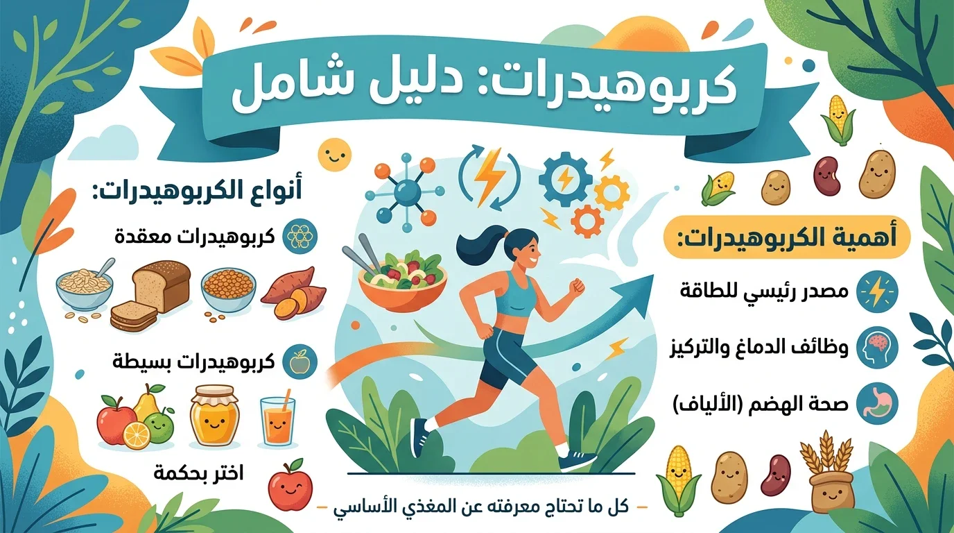 image about الكربوهيدرات :وظائفها واهميتها 