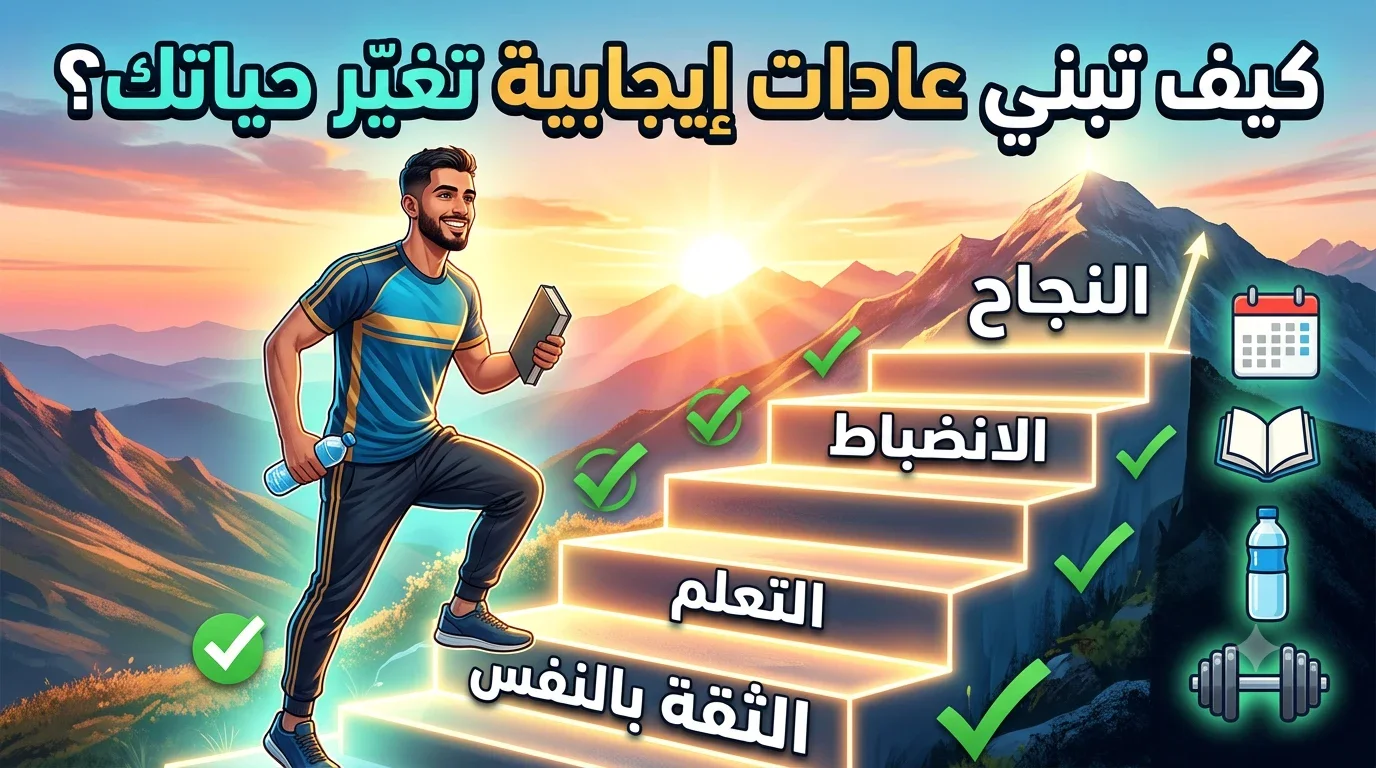 image about كيف تبني عادات إيجابية تغيّر حياتك كلها؟