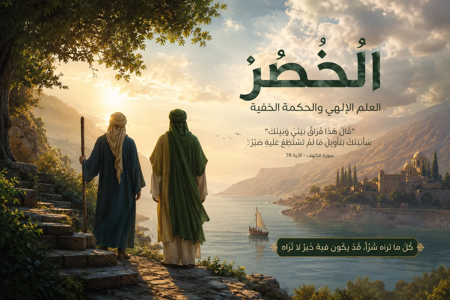 image about قصة الخُضر كما وردت في القرآن.. حقائق وحكم عظيمة