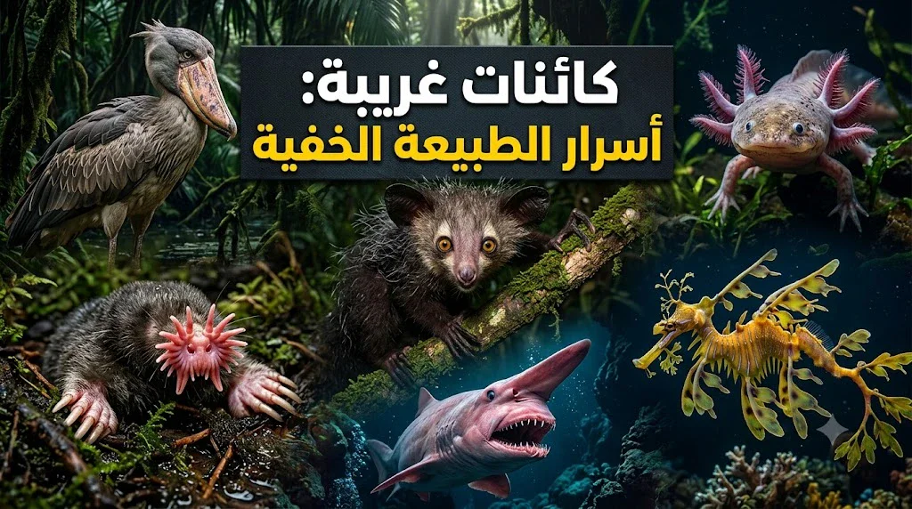 image about أغرب الحيوانات في العالم: 15 مخلوقًا ستندهش من شكلها وقدراتها