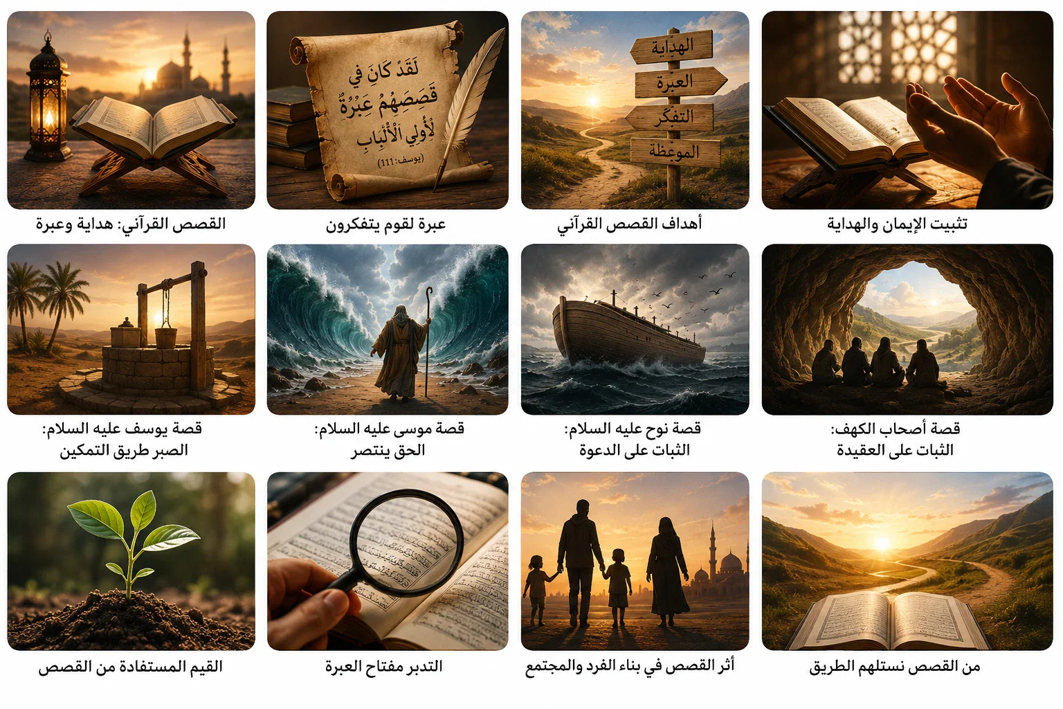 image about هدايات العبرة: رحلة في عمق القصص القرآني