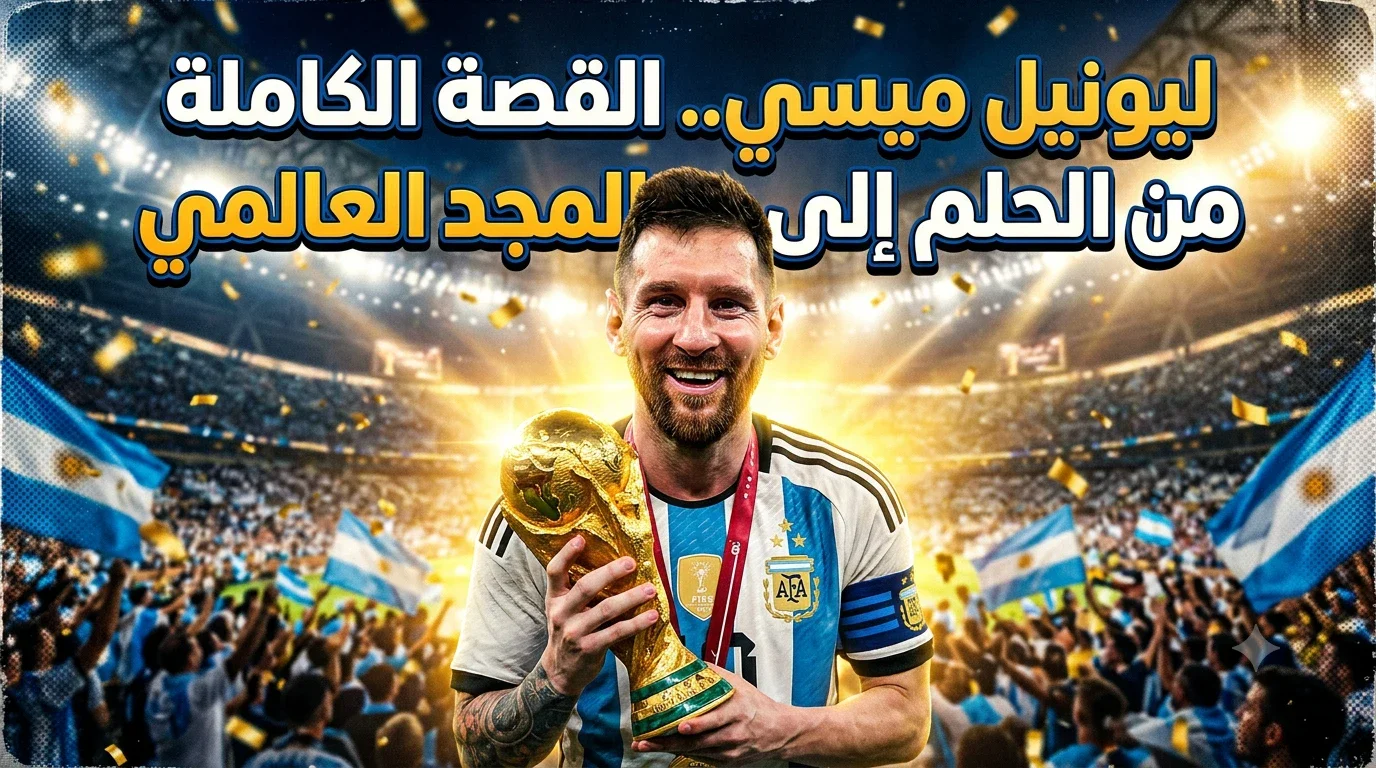 image about ليونيل ميسي: القصة الكاملة من الحلم إلى المجد العالمي