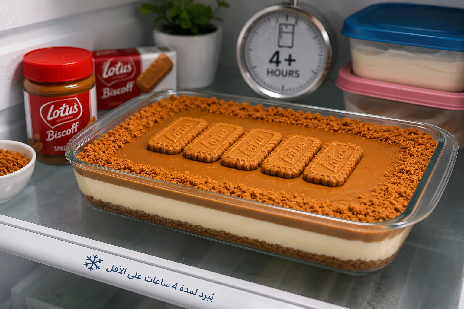 image about طريقة عمل حلي اللوتس البارد في المنزل