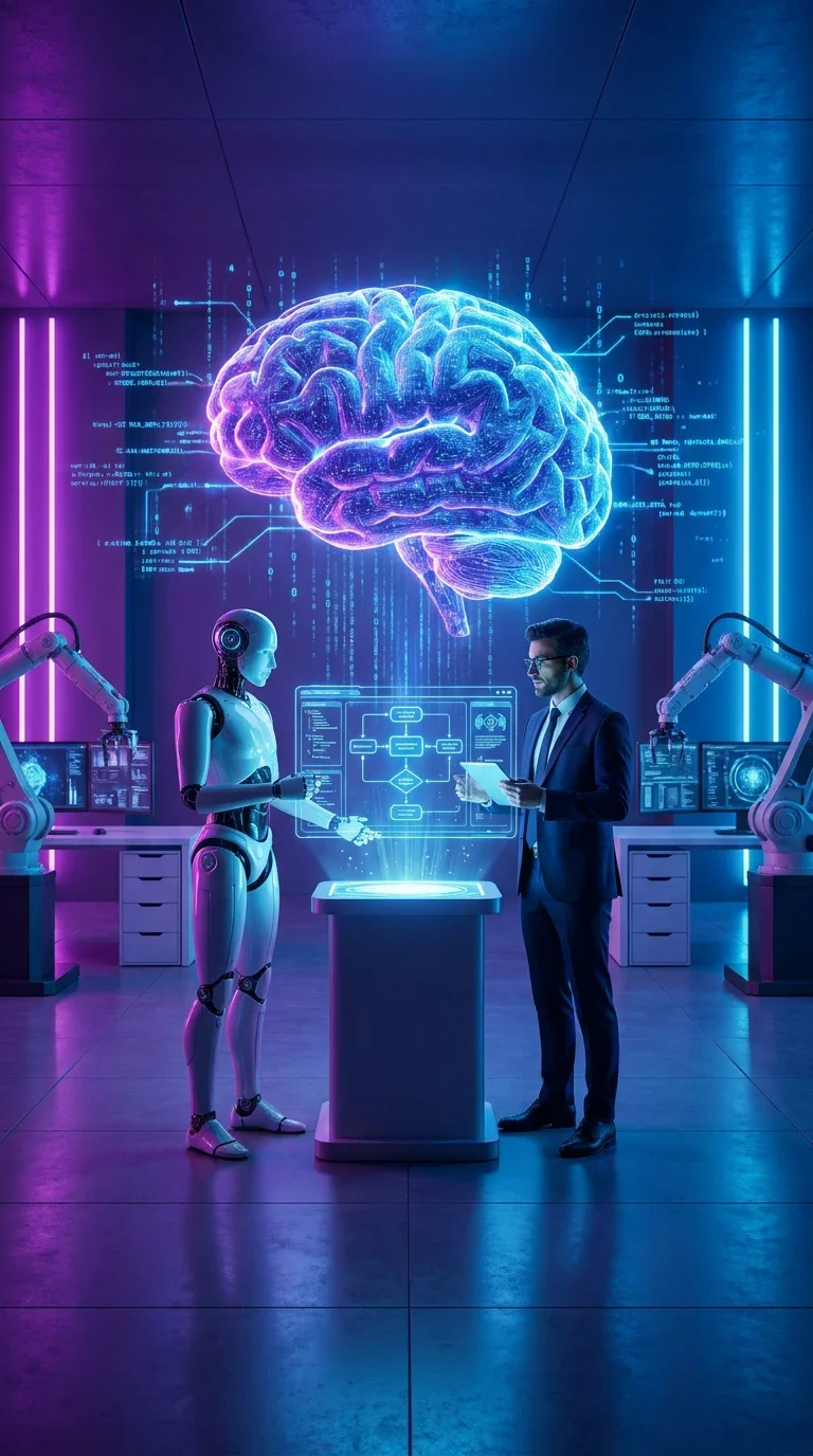 image about ثورة الذكاء الاصطناعي التي تغيّر مستقبل الأعمال AI Automation