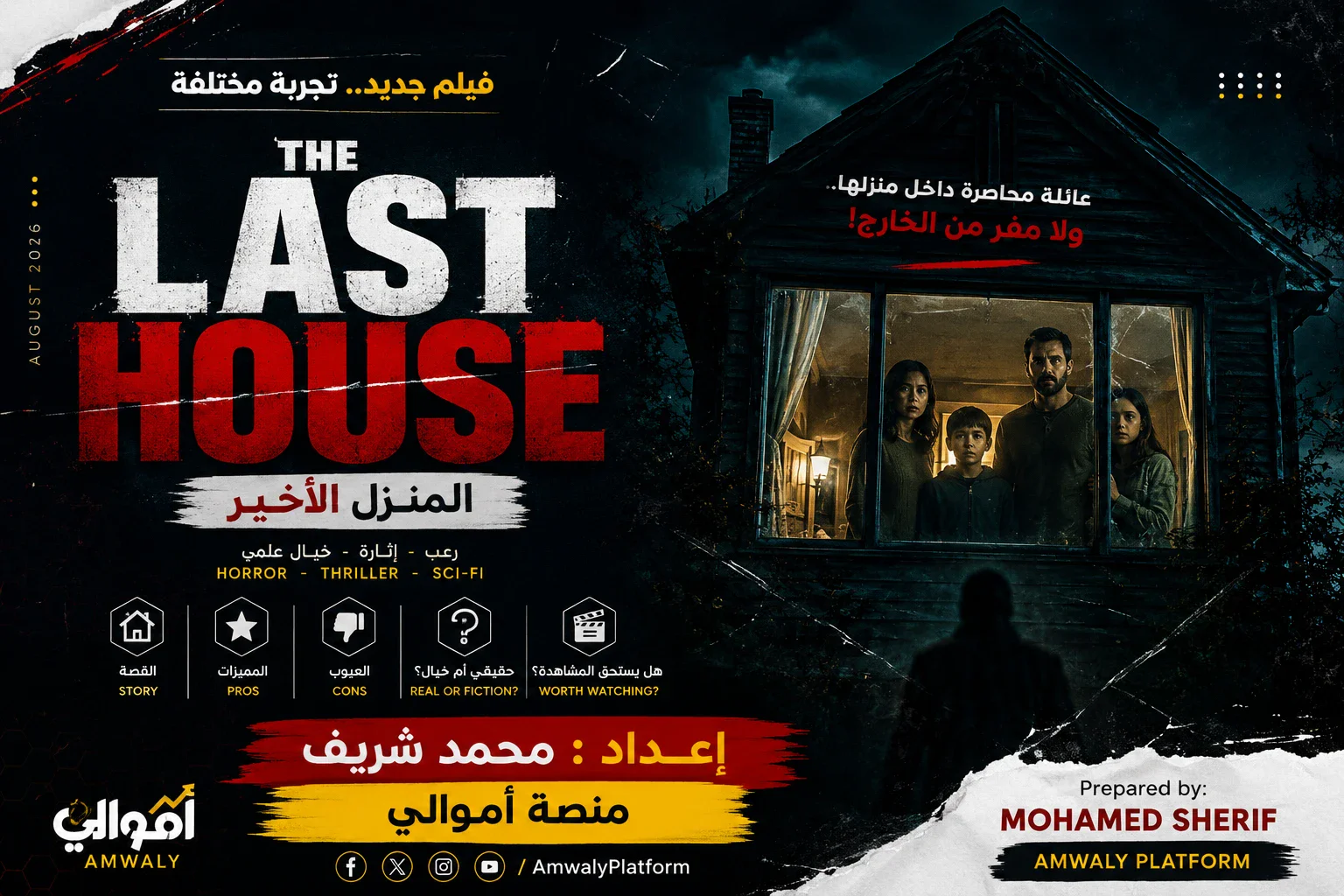 image about The Last House.. عندما يتحول المنزل إلى سجن.. هل يقدم الفيلم قصة حقيقية أم خيالًا علميًا؟