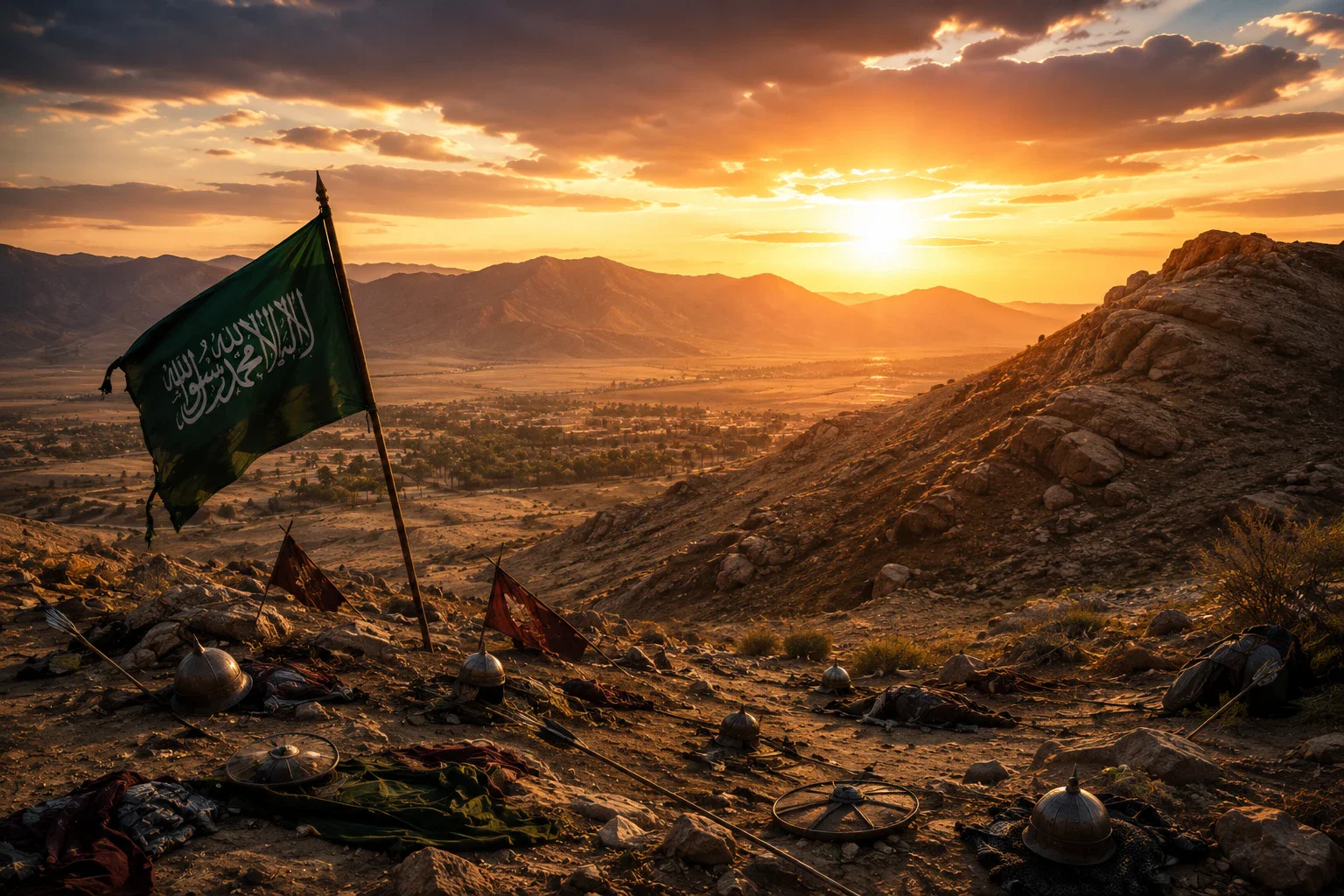 image about غزوة أحد.. كيف تحوّل النصر إلى هزيمة بسبب مخالفة أمر واحد؟