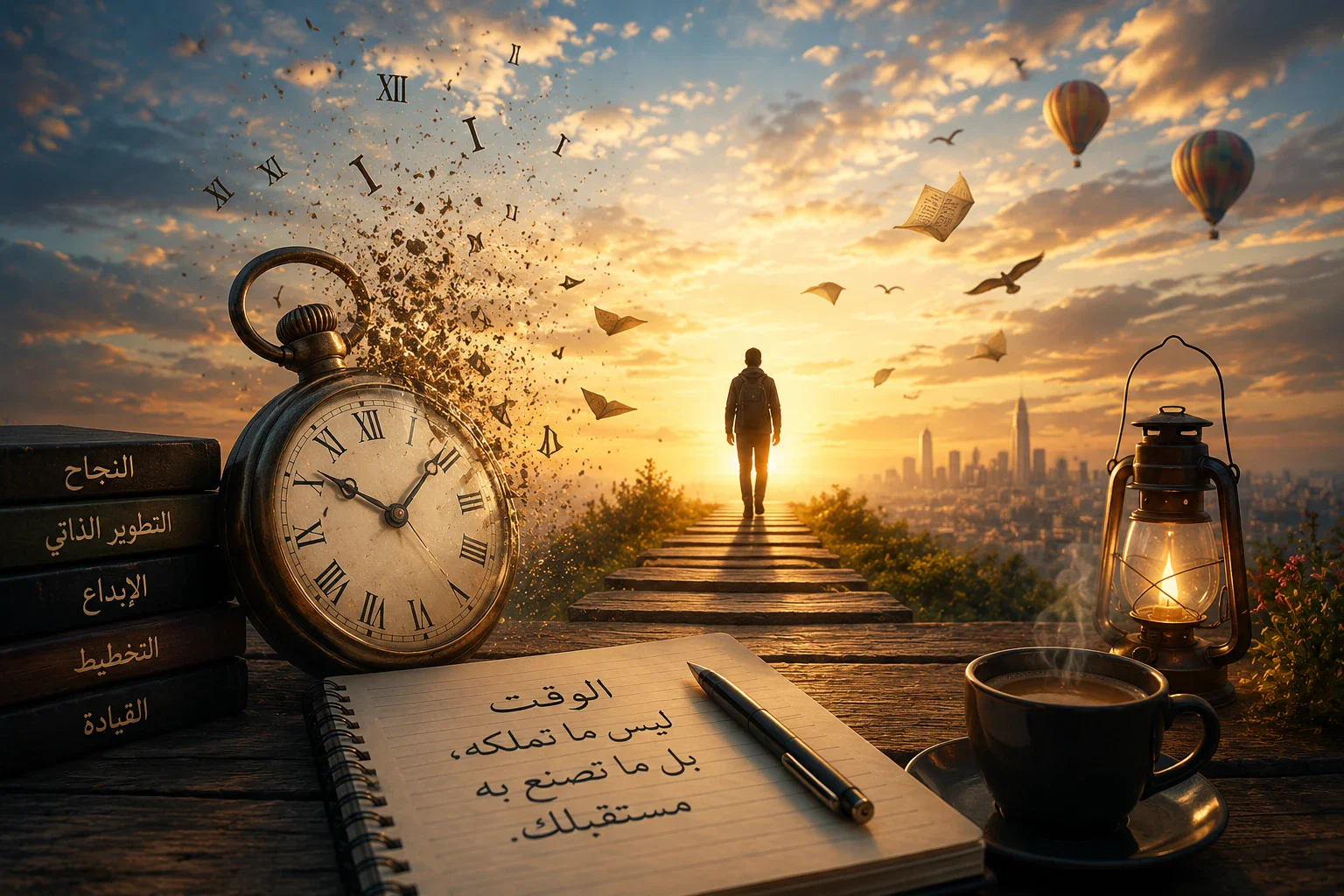 image about قيمة الوقت في صناعة مستقبل الإنسان