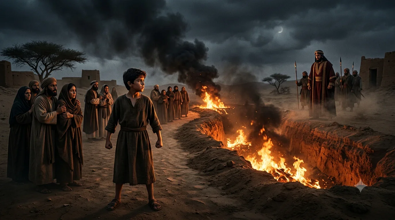 image about قصة أصحاب الأخدود.. غلام واحد هزَّ عرش الظلم!
