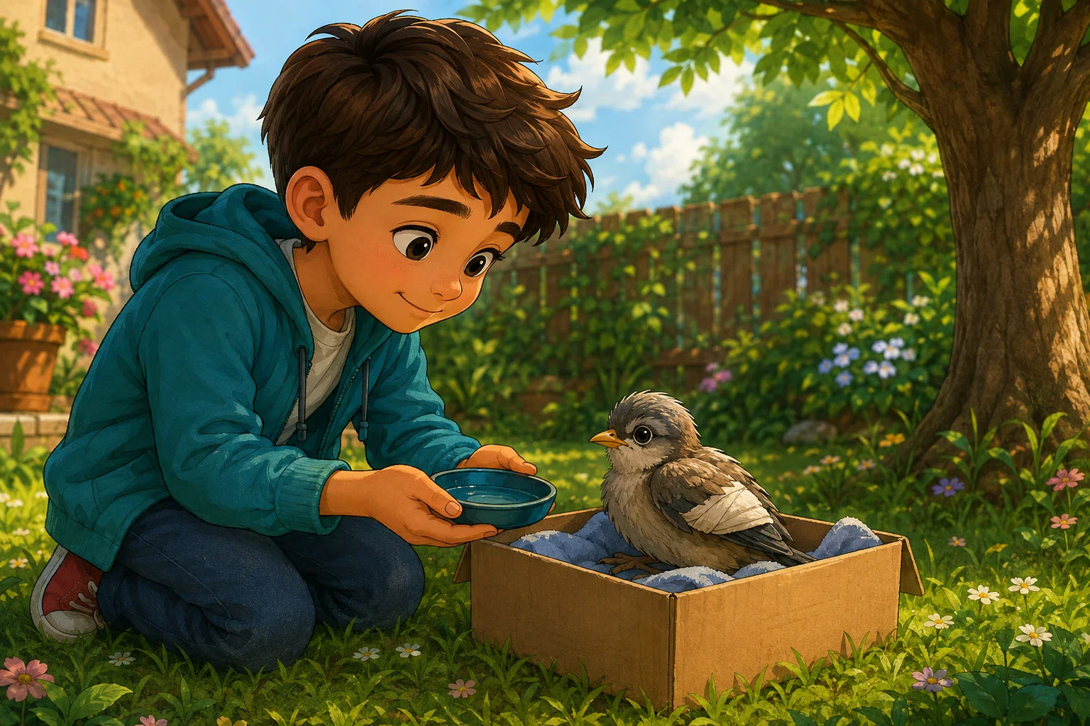image about مغامره سامر والعصفور الصغير