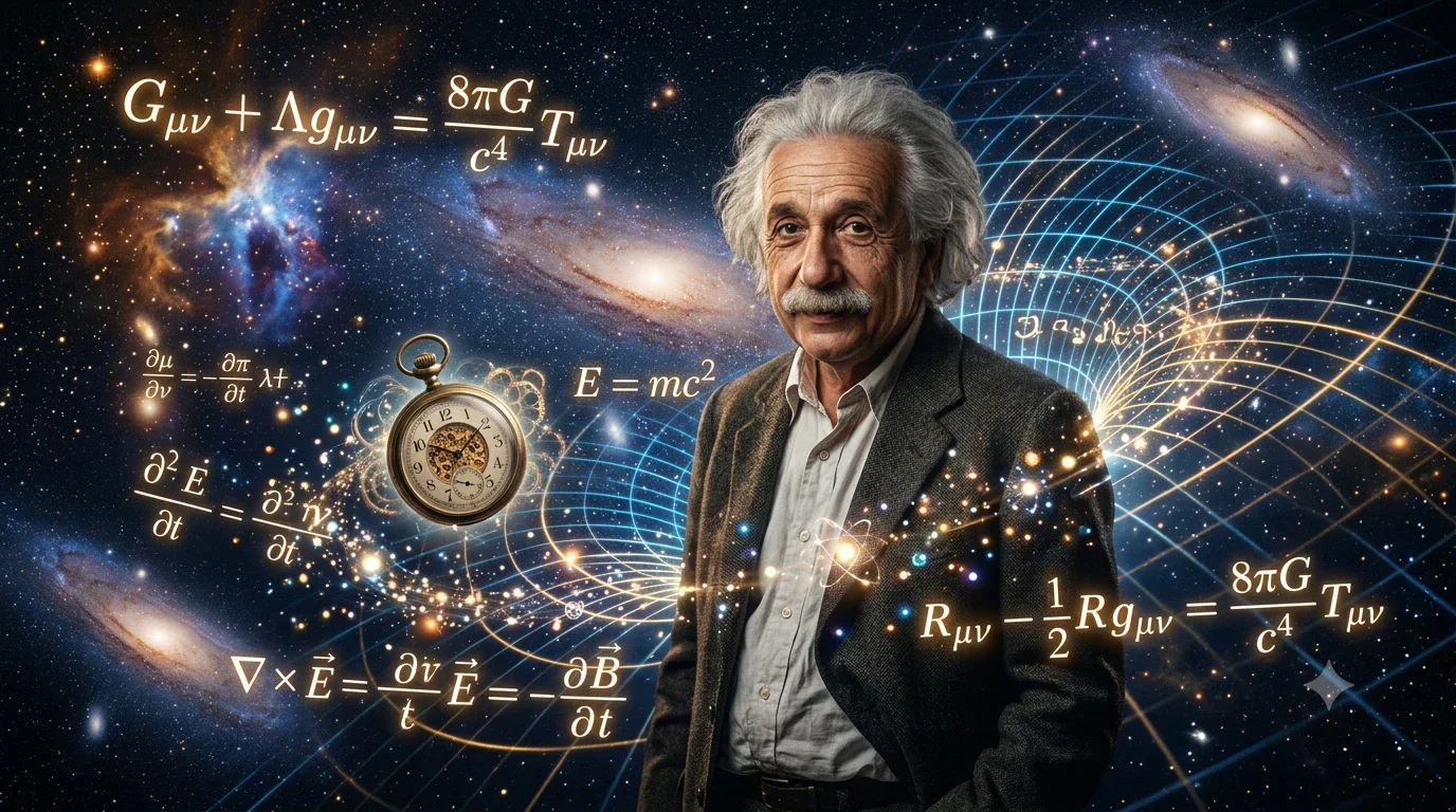 image about ألبرت أينشتاين: قصة العبقري الذي غيّر فهمنا للكون