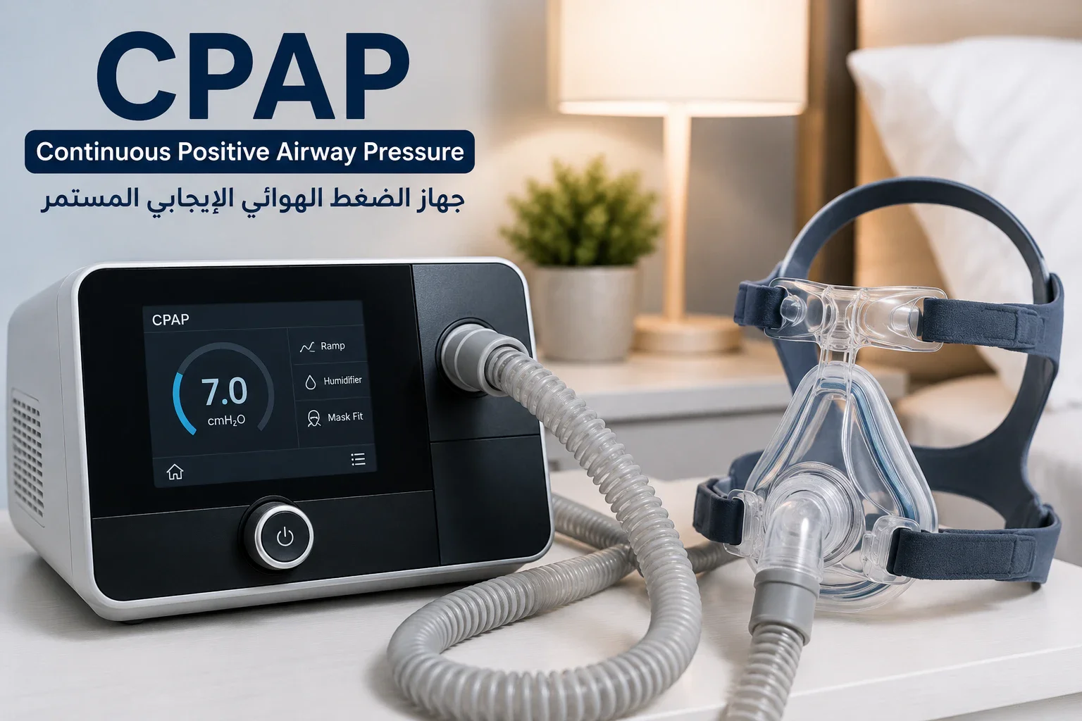 image about 🔥 جهاز CPAP.. كيف يساعد على إنقاذ المرضى وتحسين التنفس دون الحاجة إلى التنبيب؟
