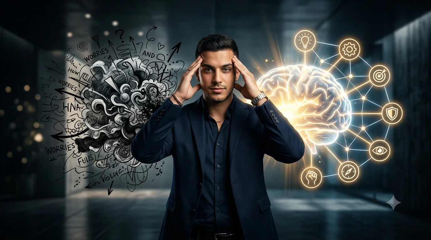 image about كيف تتحكم في أفكارك بدلًا من أن تتحكم أفكارك فيك؟