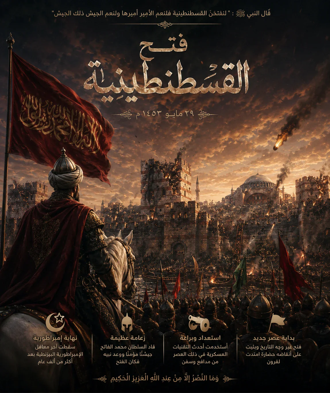 image about ملحمة محمد الفاتح ونقطة تحوّل في التاريخ