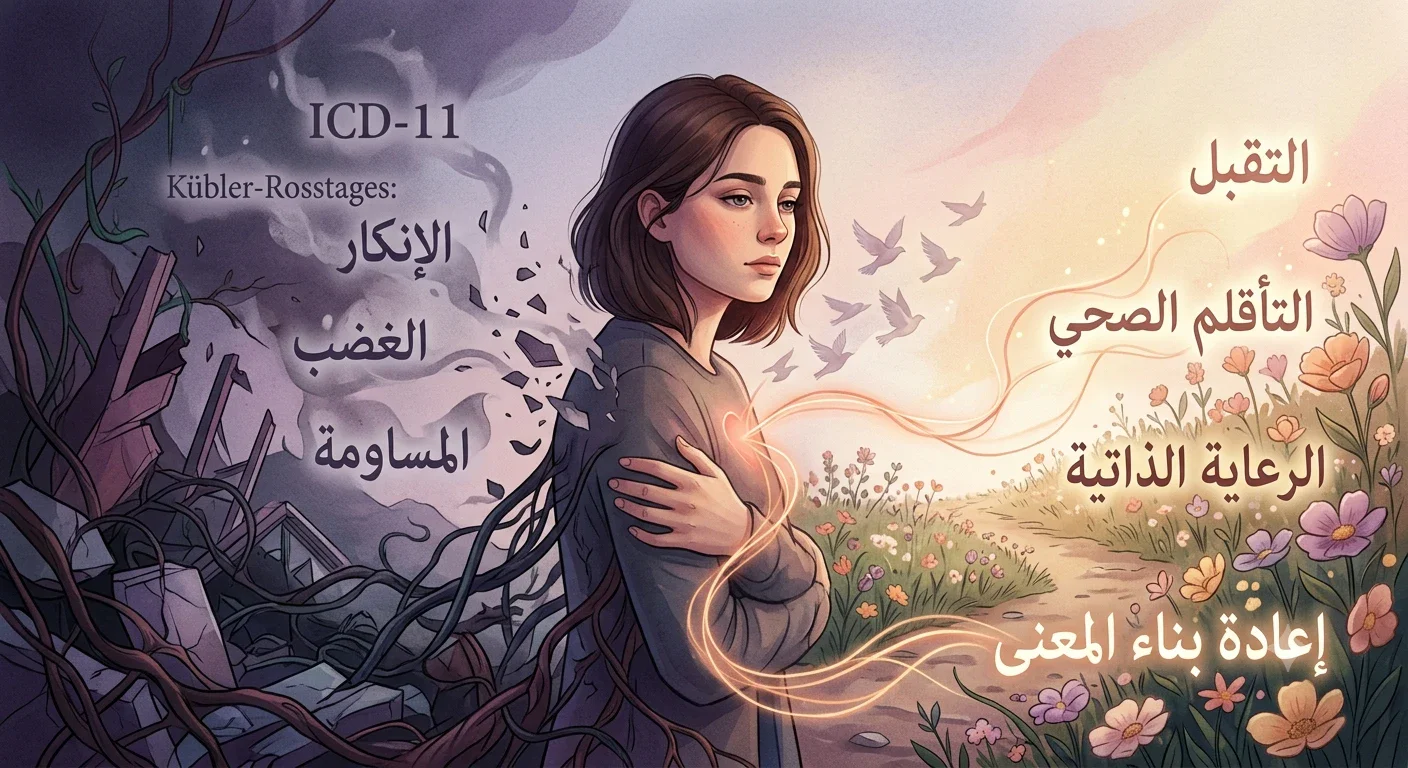 image about رحلة التعافي من حزن الفقد والتعامل مع الخسارة (Grief & Loss): دليل نفسي متعمق لاستعادة المعنى والأمل
