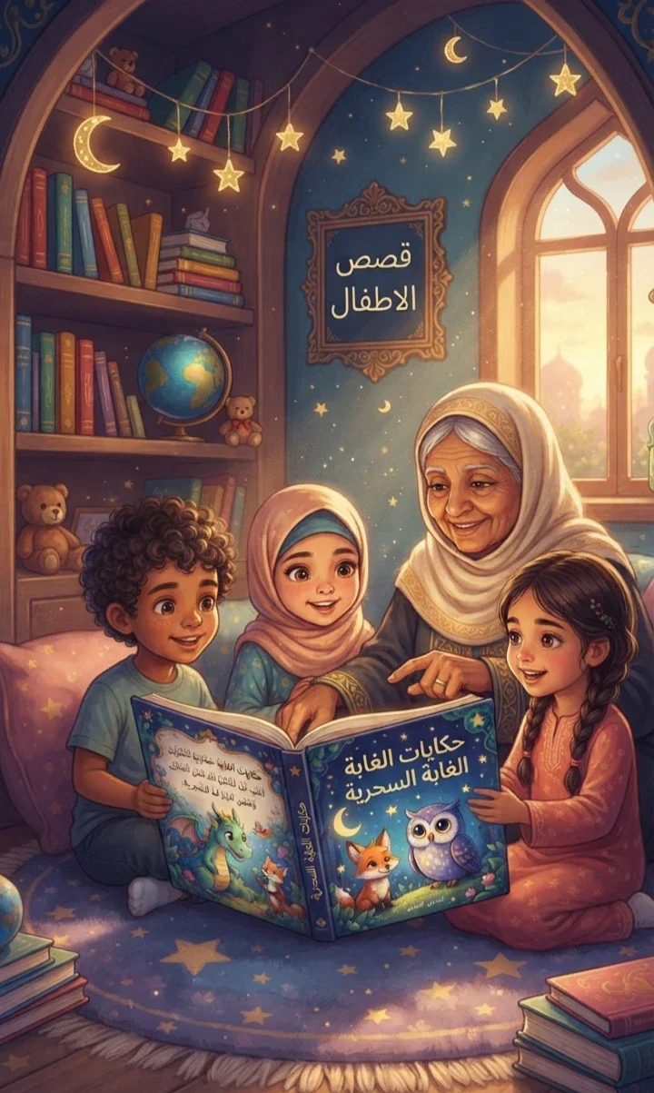 image about سحر القراءة قبل النوم: كيف تبني عالماً سحرياً من الخيال والأخلاق لطفلك؟